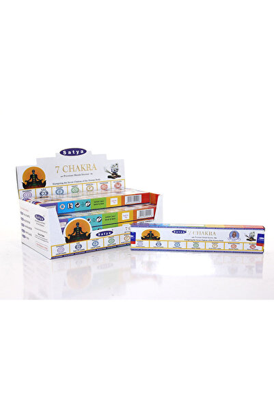 URZ GRUP Satya 7 Chakra Incense