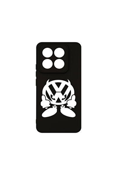 bestcase Premium Silicone Case For Xiaomi 14 Pro, VW Devil, PB 1641
