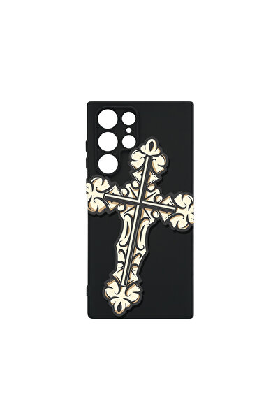 bestcase Carcasă premium din silicon pentru Samsung Galaxy S22 Ultra, Cross, ...