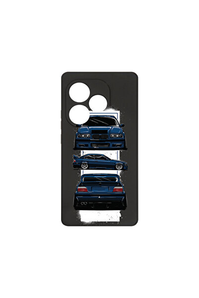 bestcase Husă premium din silicon pentru Realme GT 6, BMW E36, PB 1446