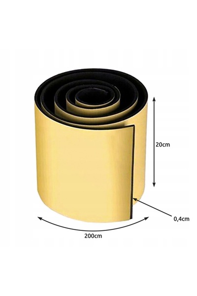 zola Garage wall protection for car door, Zola, self-adhesive, 20x200x0.4 cm