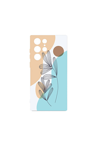 bestcase Carcasă premium din silicon pentru Samsung Galaxy S22 Ultra, floare ...