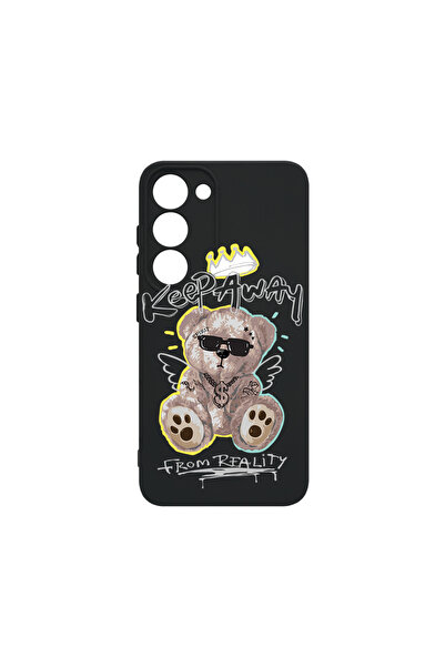bestcase Husă premium din silicon pentru Samsung Galaxy S23, Teddy Bear Keep ...