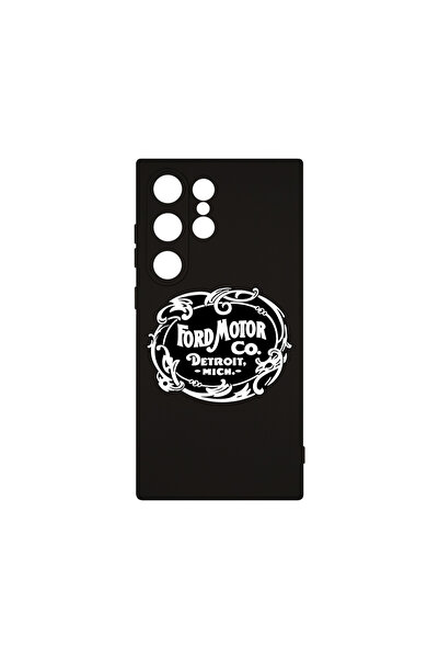 bestcase Husă premium din silicon pentru Samsung Galaxy S24 Ultra, logo Ford ...