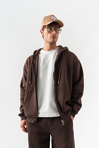 go gang own Бриксторм Фермуарли Суитшърт с качулка