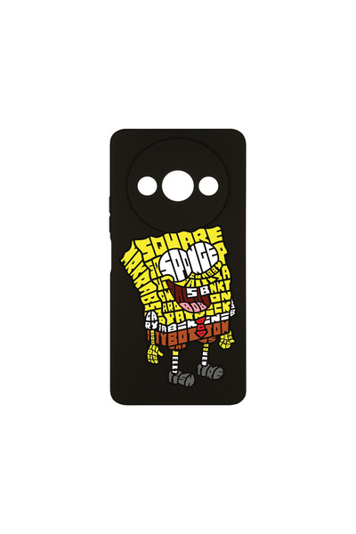 bestcase Carcasă premium din silicon pentru Xiaomi Redmi A3, Calligraphy Spon...