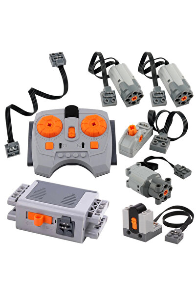 Choice 1 Set 8PCS/LOT MOC Toys Technical Electronic Building Blocks with IR Remote Control STEM Educational