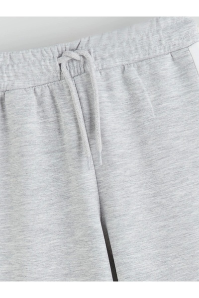 LC Waikiki Lcw Kids Gray Girl's Sweatpants with Elastic Waist