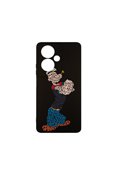 bestcase Premium Silicone Case For Oppo A79 5G, Calligraphy Popey, PB 1527