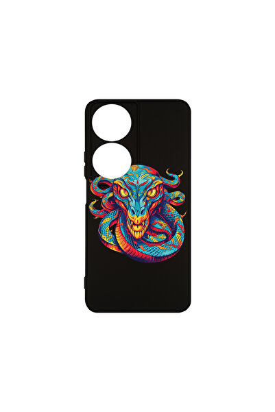 bestcase Θήκη σιλικόνης Premium για Honor X7b, Dream Colors Dragon, PB 1584