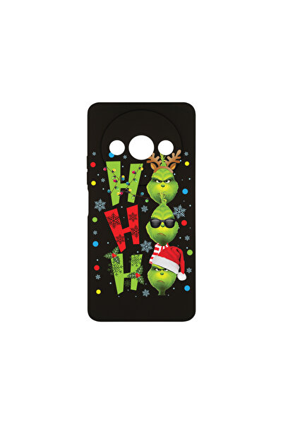 bestcase Carcasă premium din silicon pentru Xiaomi Redmi A3, Grinch's - Ho Ho...