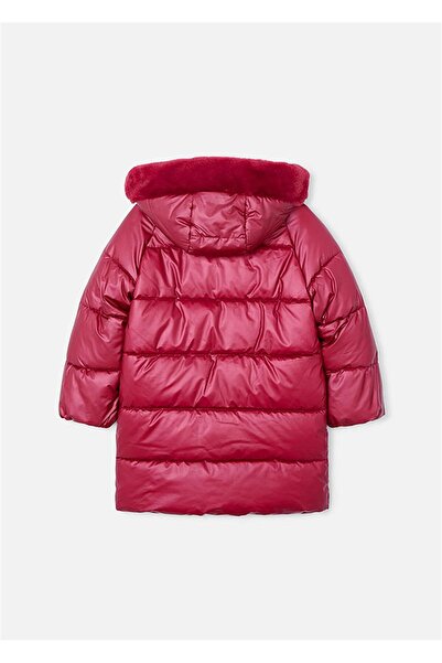MAYORAL Girl's Long Padded Coat Red 4447