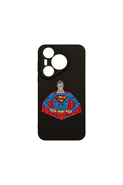 bestcase Θήκη σιλικόνης Premium για Huawei Pura 70 Pro, Calligraphy Superman,...
