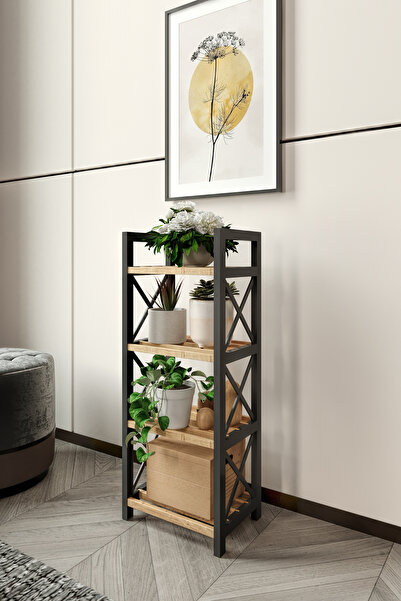 İnter Home MİNİ DEKORATİ SAKSILIK ÇİÇEKLİK 4 KATLI