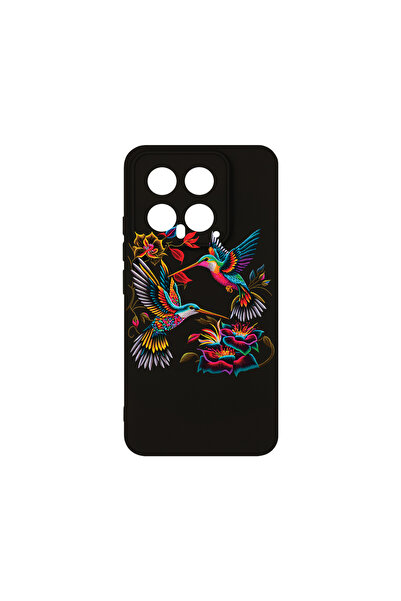 bestcase Husă premium din silicon pentru Xiaomi 14, Hommingbird, PB 1483