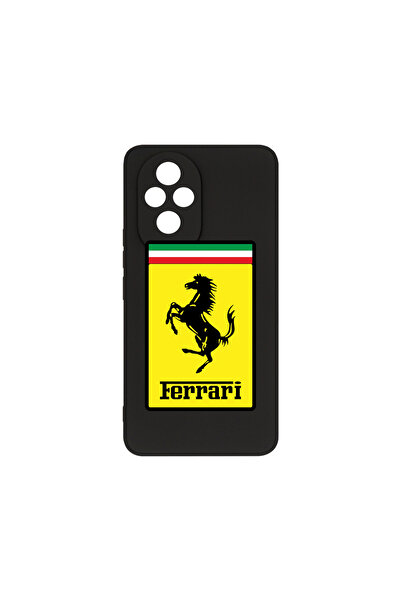 bestcase Carcasă premium din silicon pentru Honor 200 Pro 5G, logo Ferrari, P...