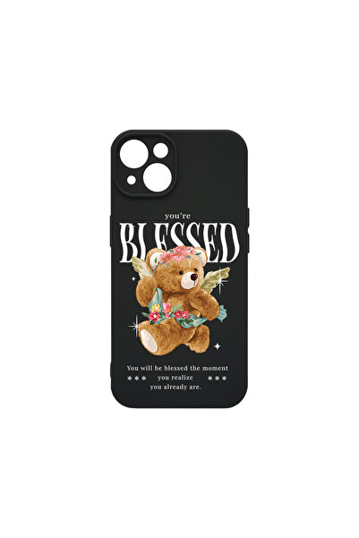 bestcase Carcasă premium din silicon pentru Apple iPhone 13 Mini, Teddy Bear ...