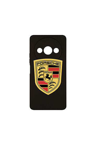 bestcase Премиум силиконов калъф за Xiaomi Redmi A3, лого Porsche, PB 1722