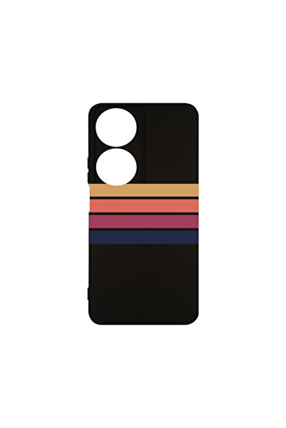 bestcase Carcasă premium din silicon pentru Honor X7b, linii retro, PB 1479