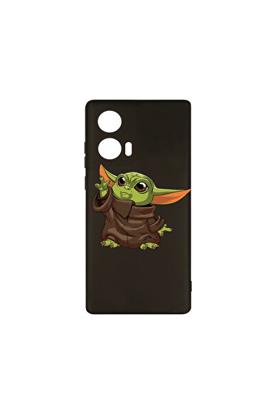 bestcase Husă premium din silicon pentru Motorola Moto G04, Baby Yoda, PB 1635