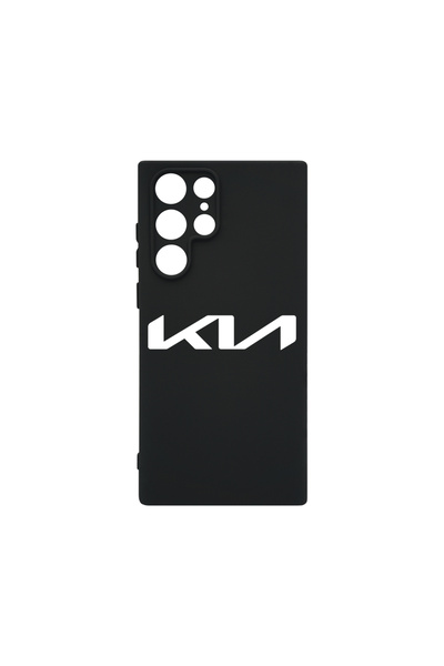 bestcase Carcasă premium din silicon pentru Samsung Galaxy S22 Ultra, logo Ki...