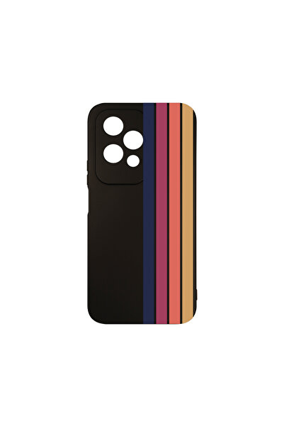bestcase Carcasă premium din silicon pentru Honor 200 Lite 5G, linii retro, P...