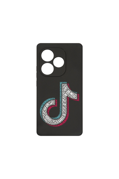 bestcase Θήκη σιλικόνης Premium για Realme GT 6, Calligraphy TikTok, PB 1545