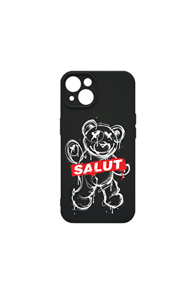 bestcase Carcasă premium din silicon pentru Apple iPhone 13 Mini, Teddy Bear ...