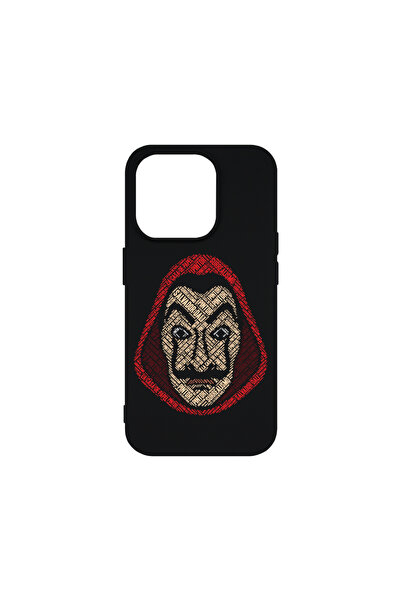 bestcase Carcasă premium din silicon pentru Apple iPhone 15 Pro, Caligrafie B...