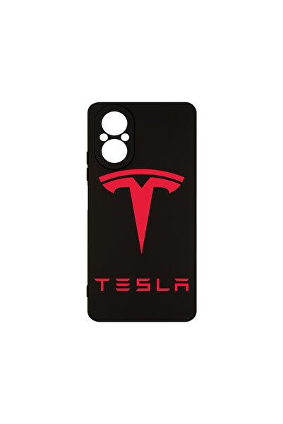 bestcase Carcasă premium din silicon pentru Realme C67, logo Tesla roșu, PB 1711