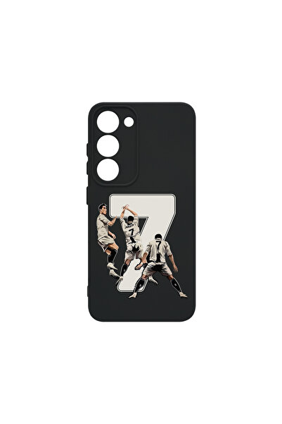 bestcase Husă premium din silicon pentru Samsung Galaxy S23 Plus, Ronaldo, PB...