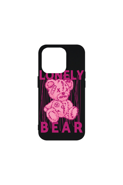 bestcase Силиконов калъф Premium за Apple iPhone 15 Pro, Teddy Bear Lonely, P...
