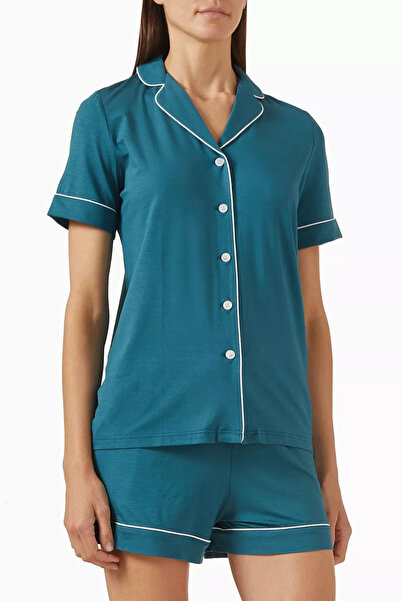 Derek Rose Lara 8 Modal Blend Shorts Pajama Set with Natural Temperature Bala...