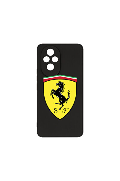 bestcase Carcasă premium din silicon pentru Honor 200 5G, logo Ferrari, PB 1774