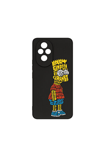 bestcase Θήκη σιλικόνης Premium για Honor 200 5G, Καλλιγραφία Bart Simpson, P...