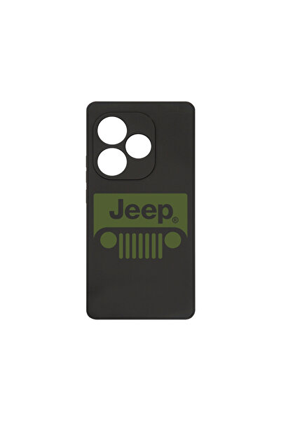 bestcase Husă premium din silicon pentru Realme GT 6, logo Jeep, PB 1739