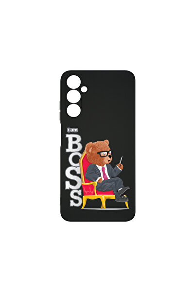 bestcase Husă premium din silicon pentru Samsung Galaxy S24, Ursuleț de pluș ...