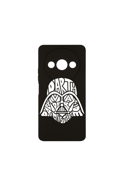 bestcase Θήκη σιλικόνης Premium για Xiaomi Redmi A3, Καλλιγραφία Darth Vader,...