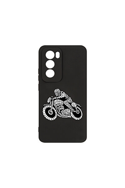 bestcase Carcasă premium din silicon pentru Oppo Reno12 Pro, Calligraphy Moto...