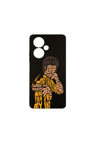 bestcase Θήκη σιλικόνης Premium για Oppo A79 5G, Καλλιγραφία Bruce Lee, PB 1517