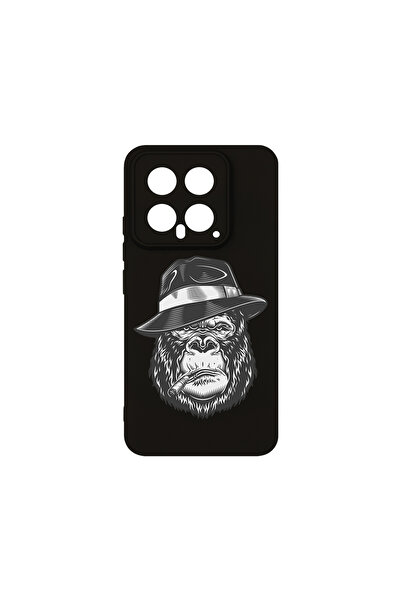 bestcase Husă premium din silicon pentru Xiaomi 14, Maffia Monkey, PB 1492