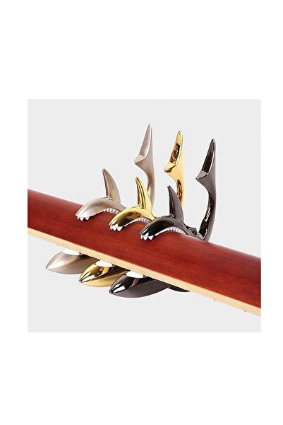 MegArya Robust Metal Shark Guitar Capo– Easy-to-Use Capo for Acoustic, Electric Guitar, Bass