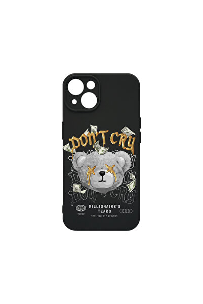 bestcase Husă premium din silicon pentru Apple iPhone 13 Mini, Teddy Bear Mil...