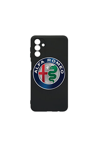 bestcase Carcasă premium din silicon pentru Samsung Galaxy A34 5G, logo Alfa ...