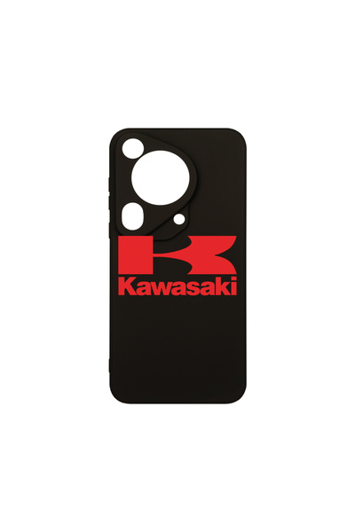 bestcase Husă premium din silicon pentru Huawei Pura 70 Ultra, logo Kawasaki,...