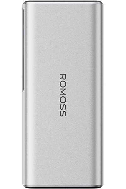 Romoss PPU20 PB 20000mAh 130W SMART DIGITAL DISPLAY 2xUSB-C IN 65W/OUT 100W + USB-A OUT 30W SILVER