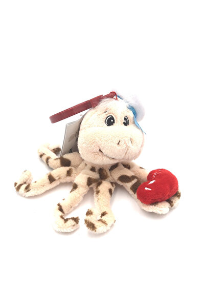 OEM Jucarie de plus Breloc caracatita 10 cm