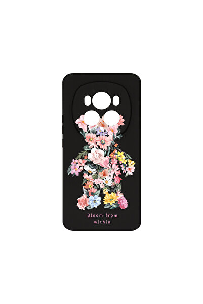 bestcase Husă premium din silicon pentru Honor Magic6 Pro, Teddy Bear Bloom F...