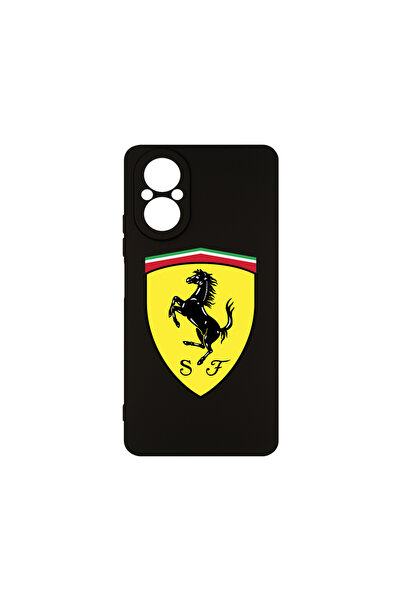 bestcase Carcasă premium din silicon pentru Realme C67, logo Ferrari, PB 1774