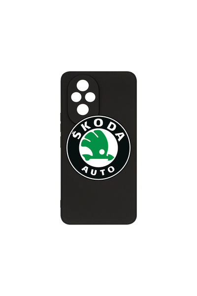 bestcase Husă premium din silicon pentru Honor 200 Pro 5G, logo Skoda Classic...